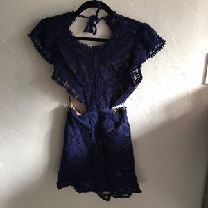 Lace cocktail dress